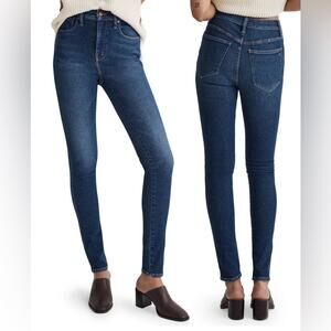 Madewell 10” High Rise Skinny Jeans Size 26 Tall